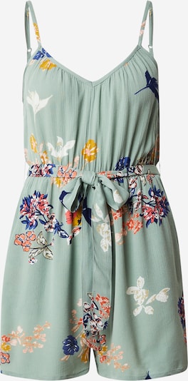 ABOUT YOU Kombinezon 'Paola' u mornarsko plava / zelena / narančasta / prljavo bijela, Pregled proizvoda