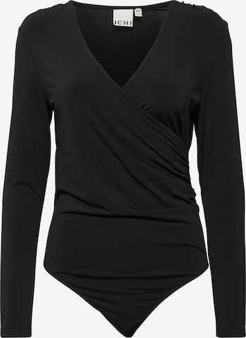 ICHI T-shirtbody 'ZENTY' i svart: framsida
