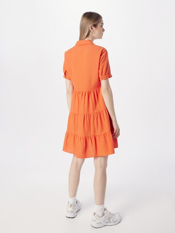 Mavi Shirt Dress in Orange