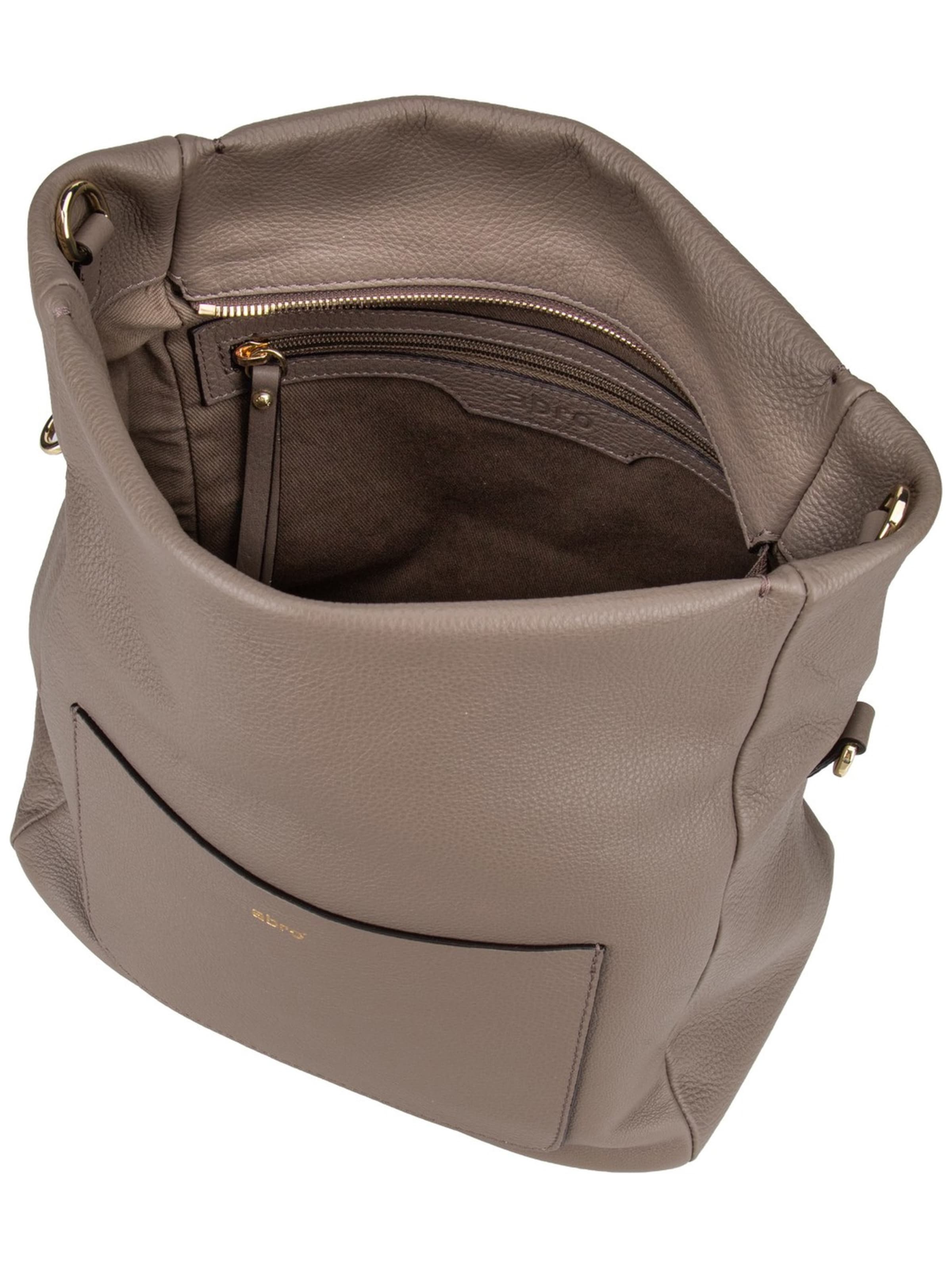 ABRO Tasche ' Raquel Small ' in Braun
