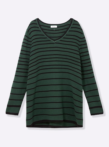 SHEEGO Pullover in Grün: Vorderseite