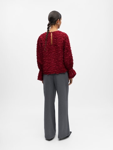 OBJECT Blouse 'OBJDARIA' in Rood