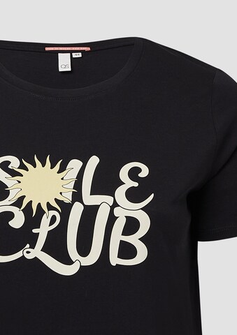 T-shirt QS en noir