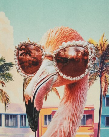 T-Shirt WE Fashion en blanc