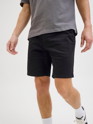 regular Pantaloni chino 'JREBSHARP' di JJ Rebel in nero