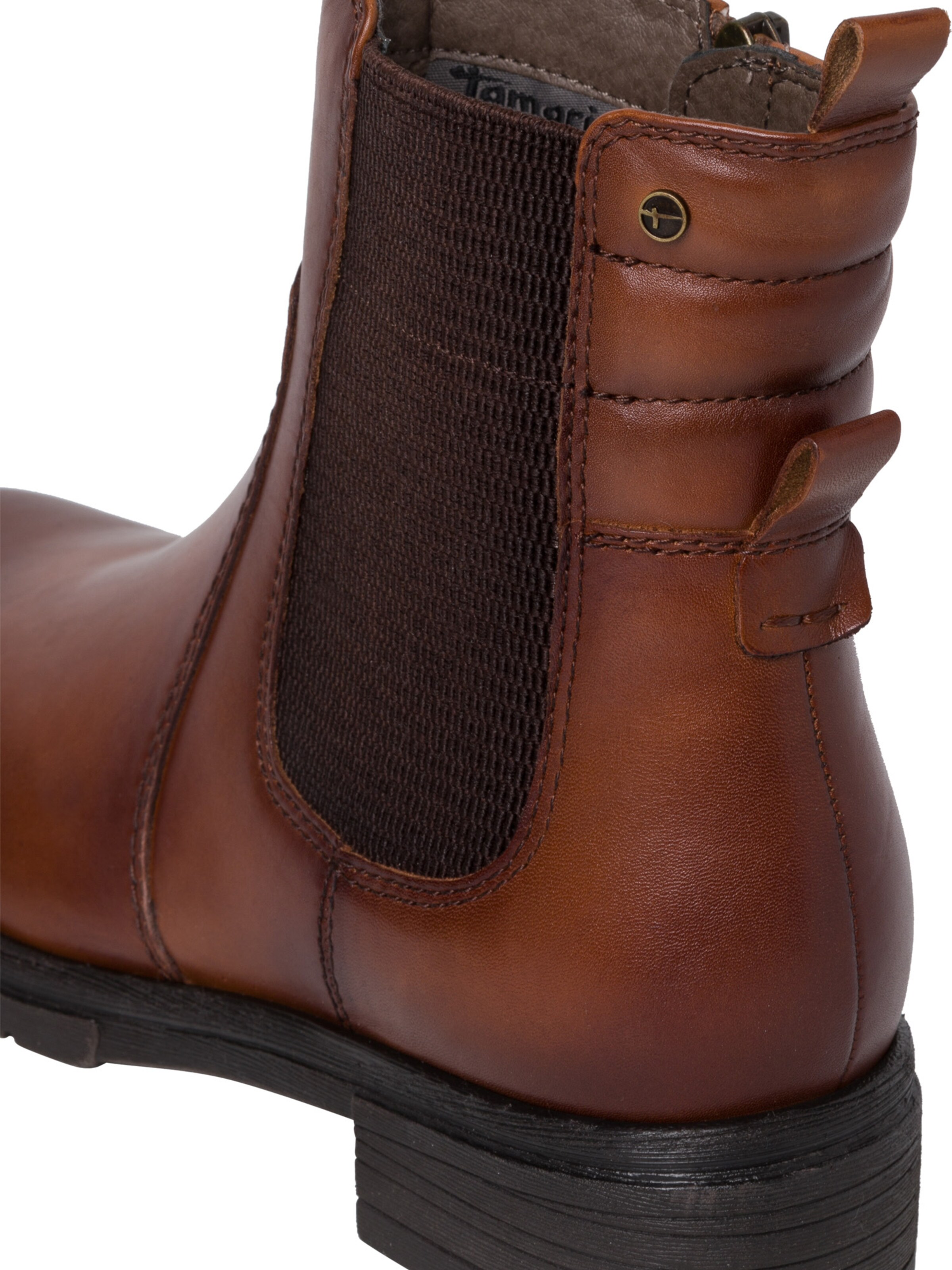 Tamaris Chelsea boots in Brown