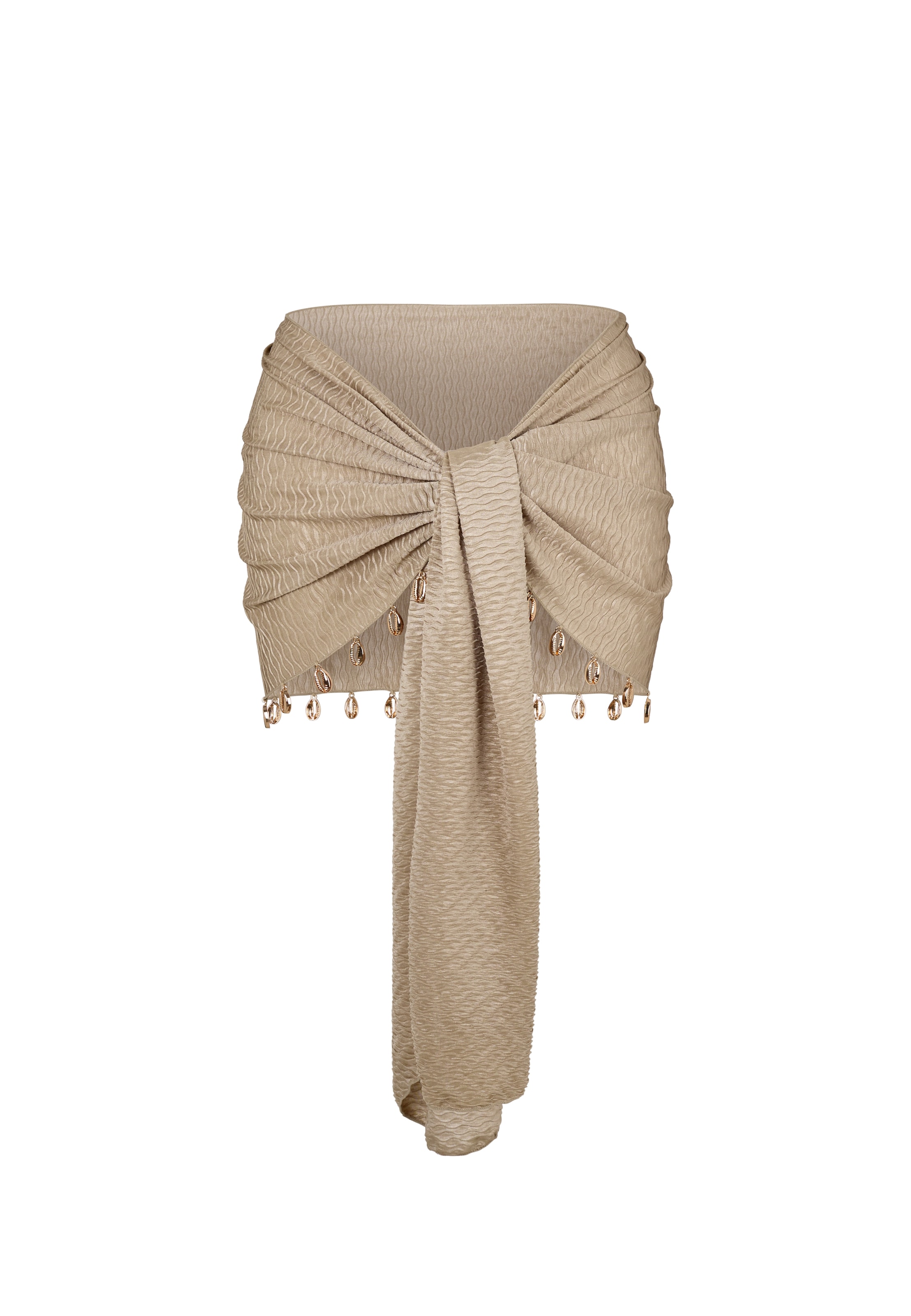 Moda Minx Rock in Grau: Vorderseite