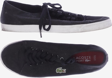 Lacoste Sport Sneaker 42 in Schwarz: predná strana