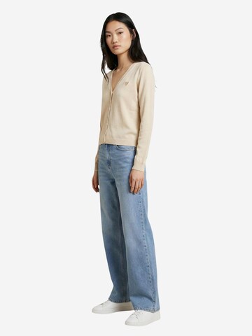 Pullover 'Jdykate L/S V-Neck Emb. Cardigan Knt 15363324' di Jaqueline de Yong in beige