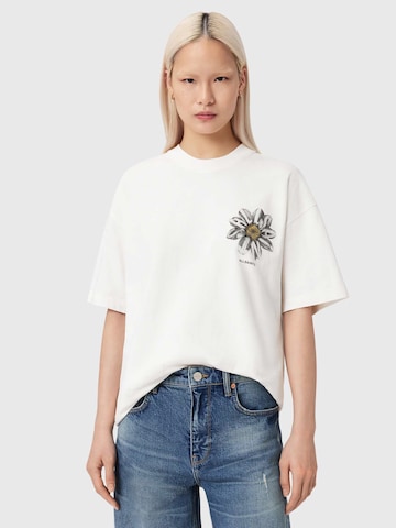 AllSaints T-shirt 'PETAL ETTA' i vit