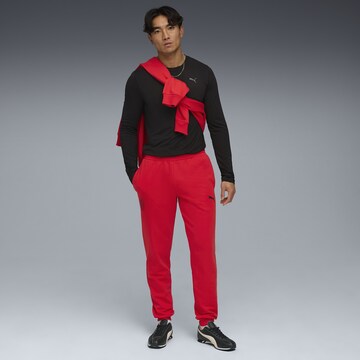 Effilé Pantalon de sport 'AC Milan FtblEssentials' PUMA en rouge