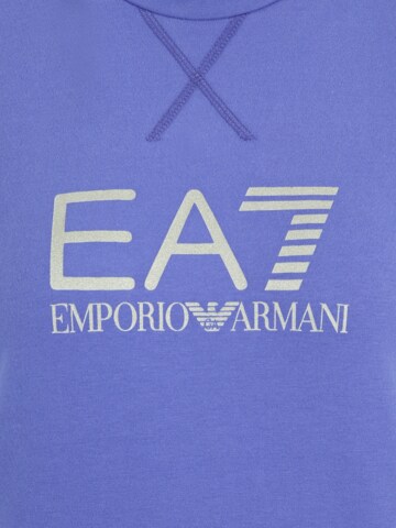 Felpa di EA7 Emporio Armani in lilla