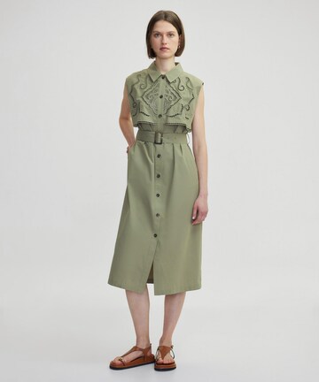 Robe Ipekyol en vert : devant