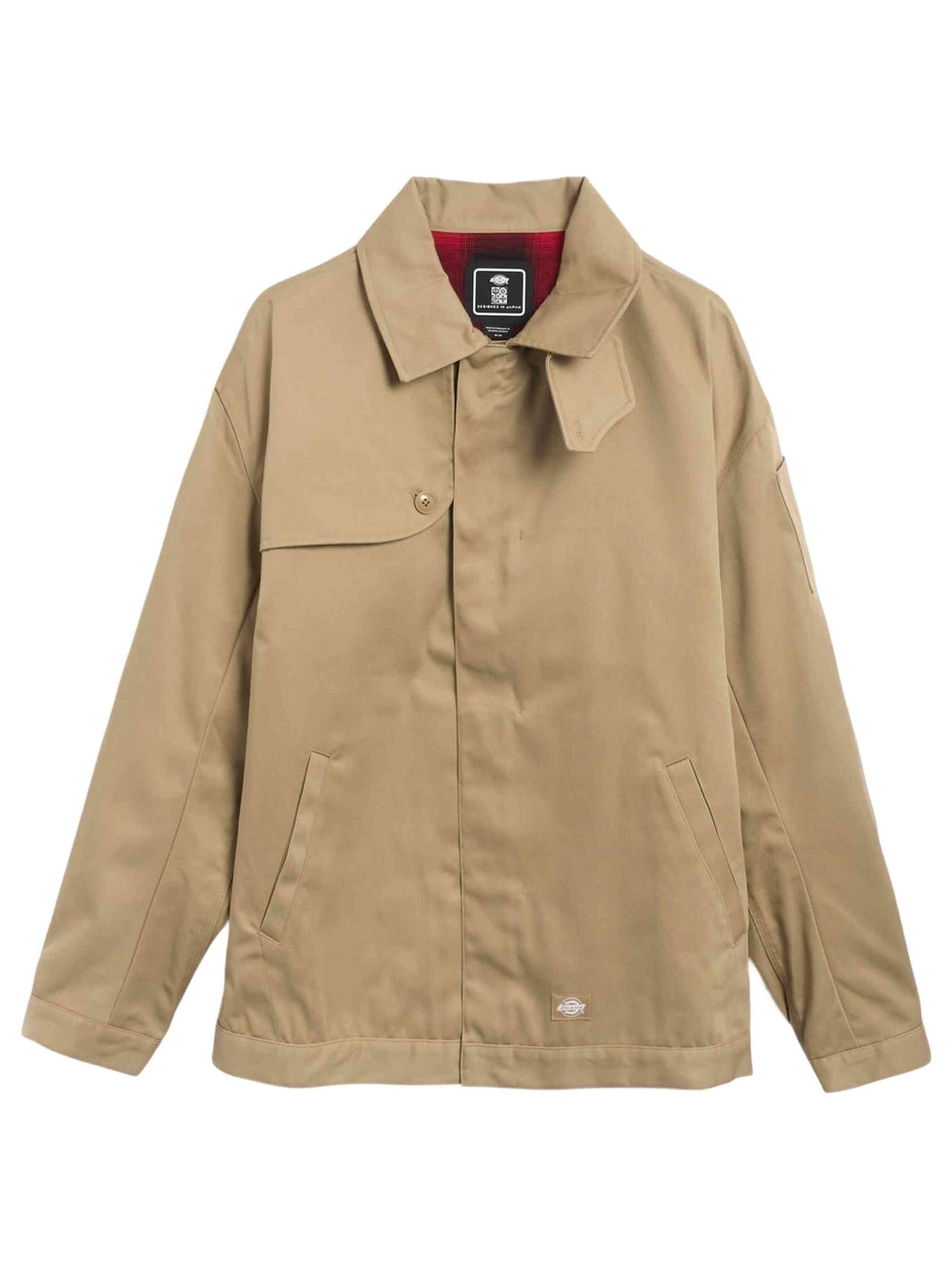 Veste mi-saison DICKIES en beige : devant