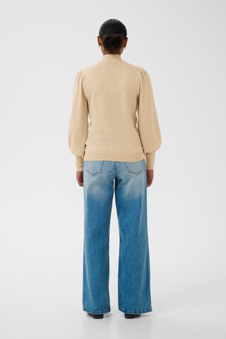 Kaffe Pullover i beige