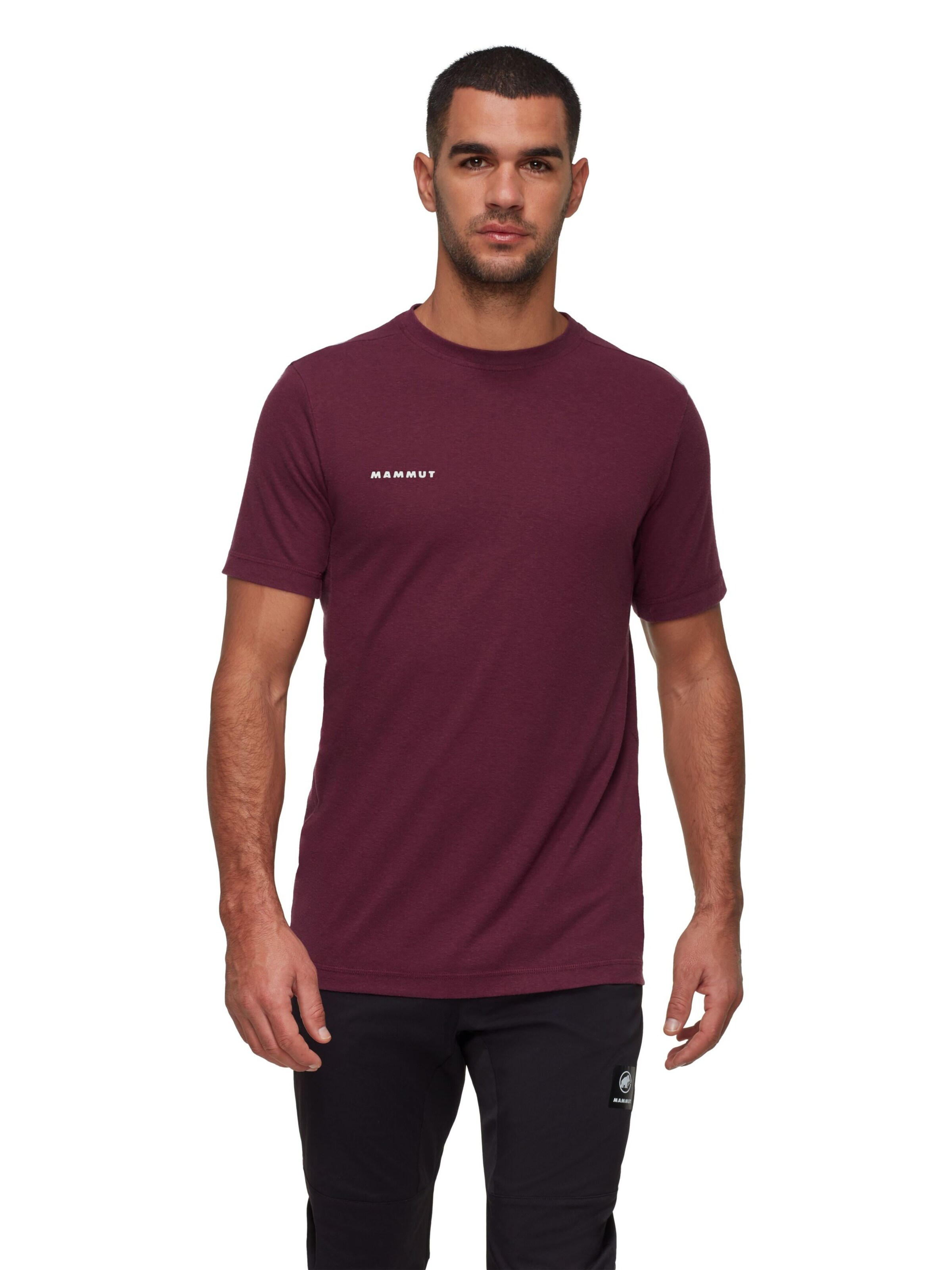 MAMMUT Funktionsshirt 'Massone Light' in Rot: Vorderseite
