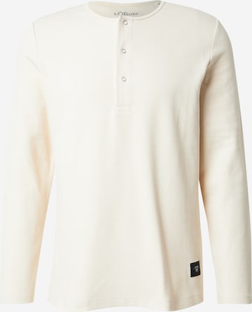 s.Oliver Shirt in Beige: voorkant