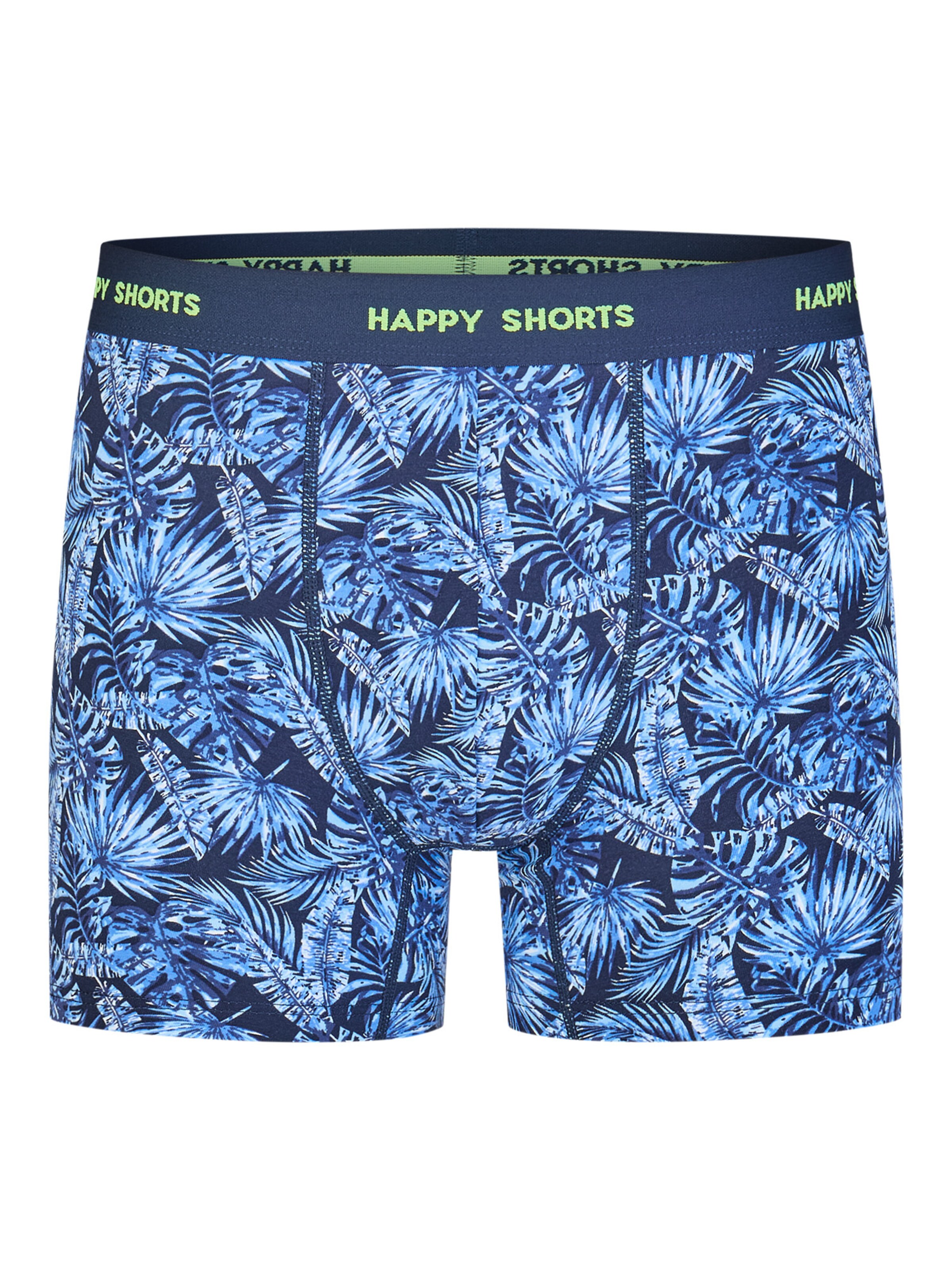 Boxers ' Jersey ' Happy Shorts en bleu