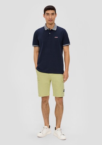 s.Oliver - regular Pantalón vaquero cargo en verde
