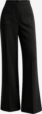 MODIURBAN Regular Pants in Black: front