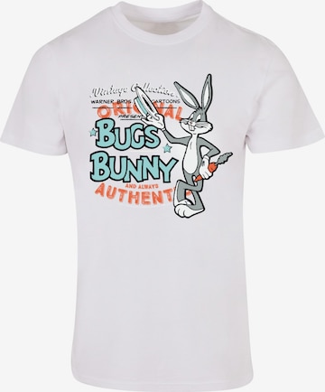 ABSOLUTE CULT Koszulka 'Looney Tunes' w kolorze biały: przód