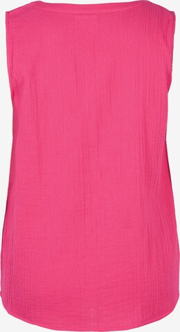 Zizzi Top 'Vivu' in Pink