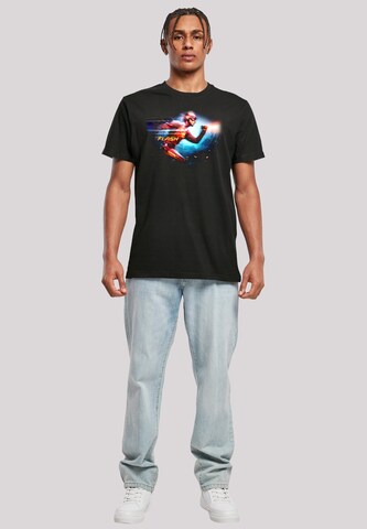 T-Shirt 'DC Comics The Flash Sparks and Flash' F4NT4STIC en noir