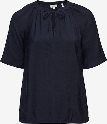 s.Oliver Blouse in Blauw: voorkant