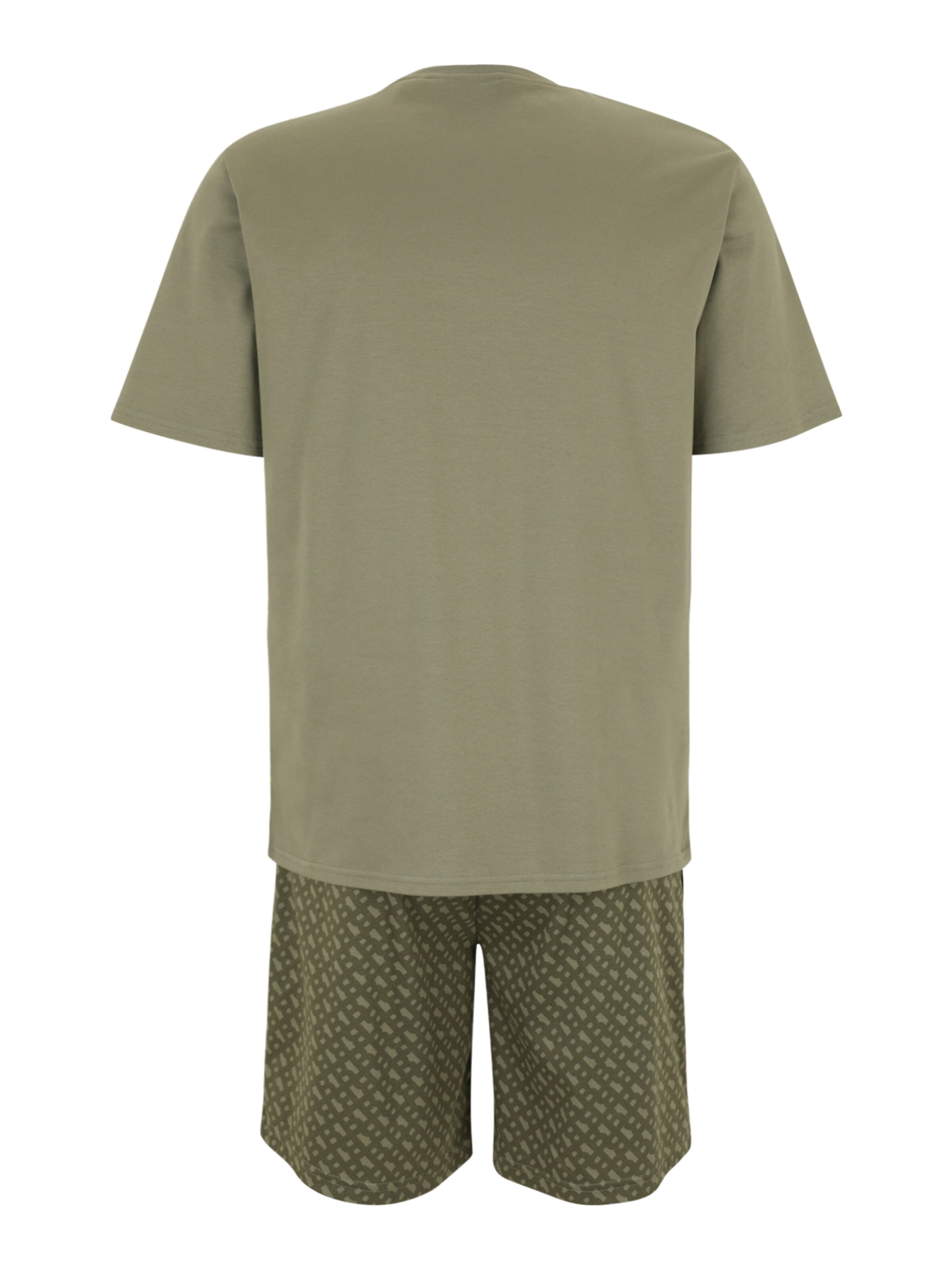 BOSS Rövid pizsama - zöld