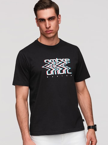 Ombre Shirt in Zwart