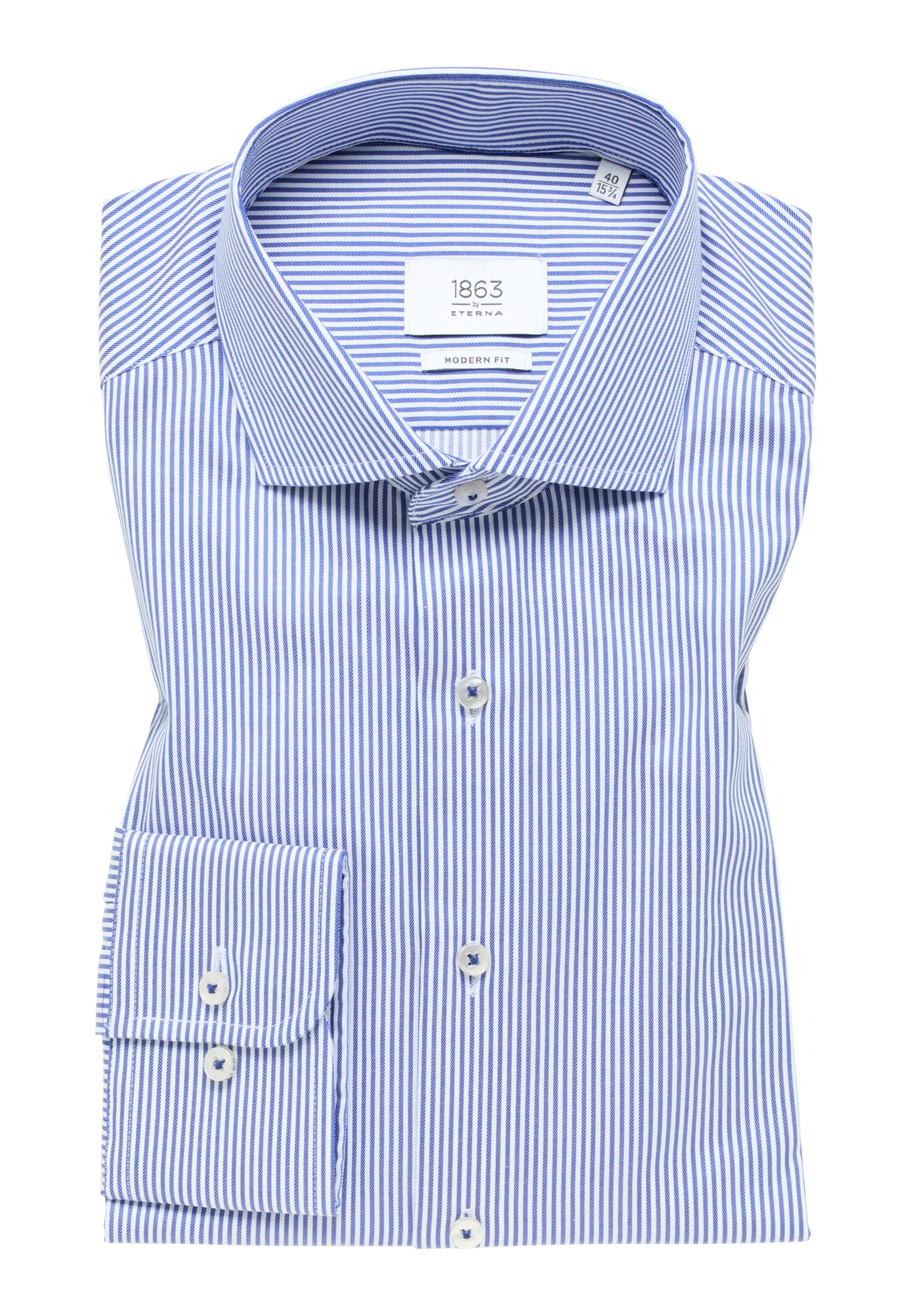 ETERNA Regular fit Business Shirt in Blue
