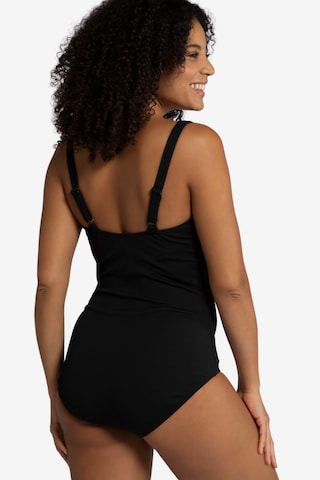 Ulla Popken - Soutien Bustier Fato de banho em preto