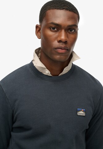 Sweat-shirt 'Great Outdoors' Superdry en bleu