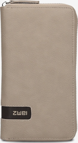 ZWEI Wallet 'MADEMOISELLE.M MW2' in Brown: front