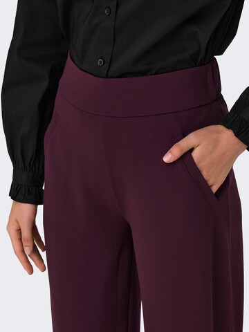 JDY Wide leg Broek 'JDYLOUISVILLE CATIA' in Rood
