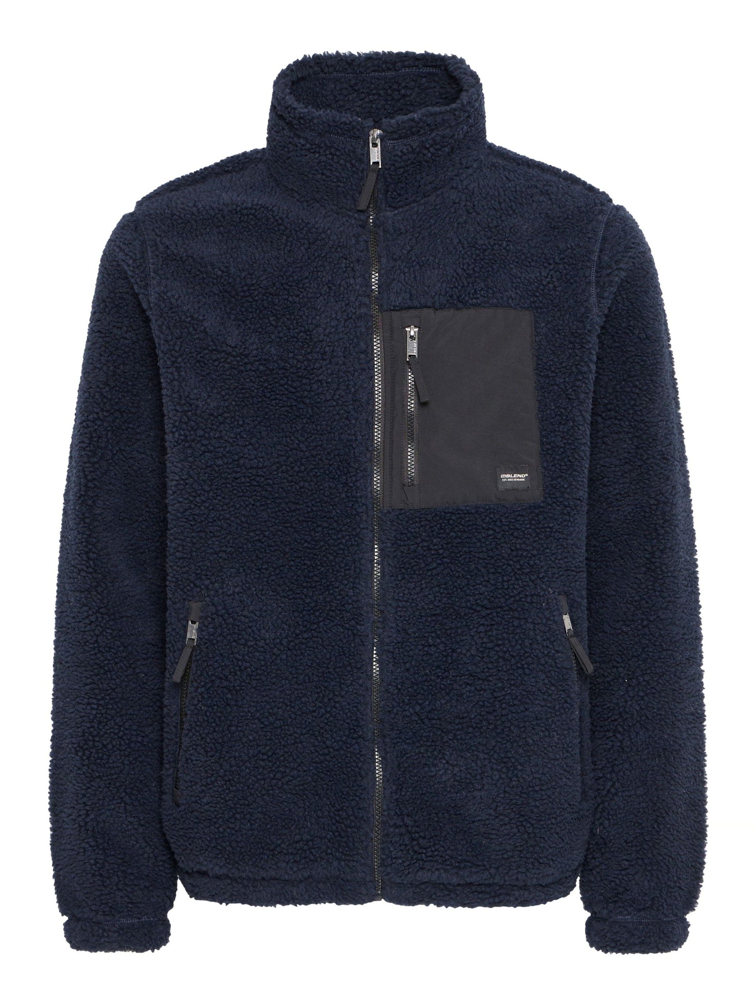 BLEND Übergangsjacke 'Totti' in Blau: Vorderseite