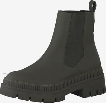 MARCO TOZZI Chelsea boots in Groen: voorkant