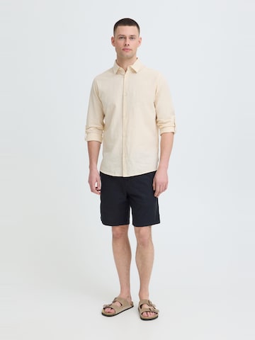 INDICODE JEANS Regular Chino trousers ' IDPassa ' in Black: front