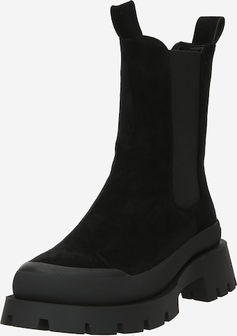 TATA Italia Chelsea boots in Zwart: voorkant