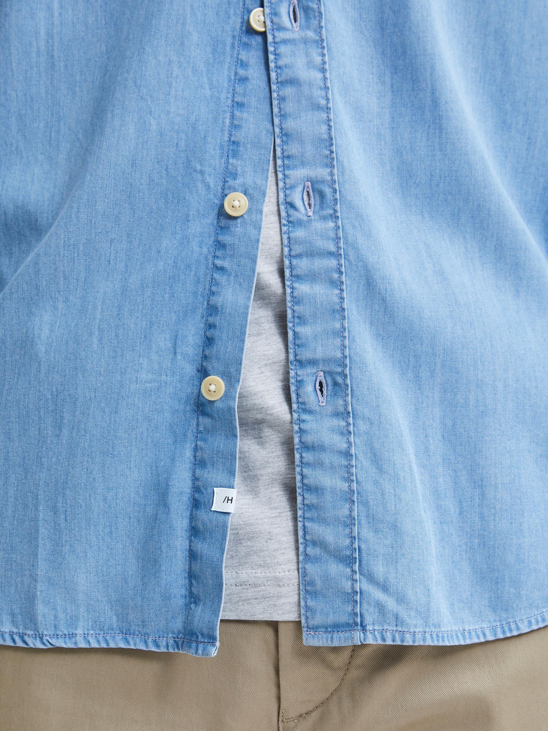 Camicie da uomo 3VpwI SELECTED HOMME Camicia Stanley in Blu 