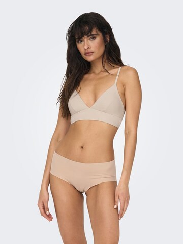ONLY Triangle Bra 'Tracy' in Brown: front