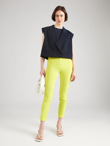 PATRIZIA PEPE Slim fit Pants in Yellow