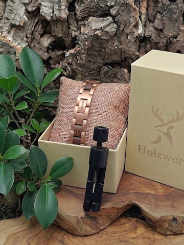 Holzwerk - Pulsera 'MILASEE' en oro