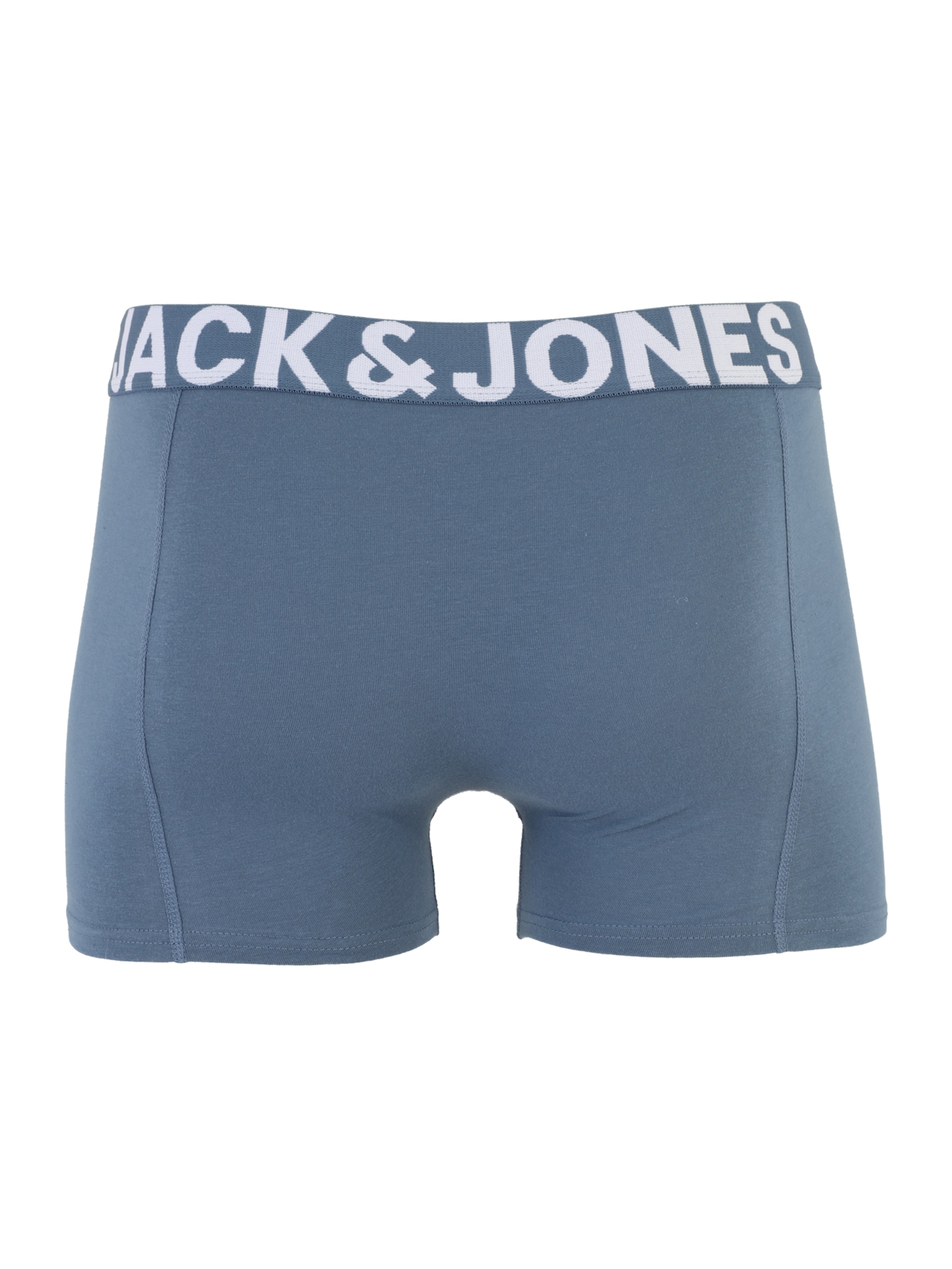 JACK & JONES Boxeralsók - kék: hátul