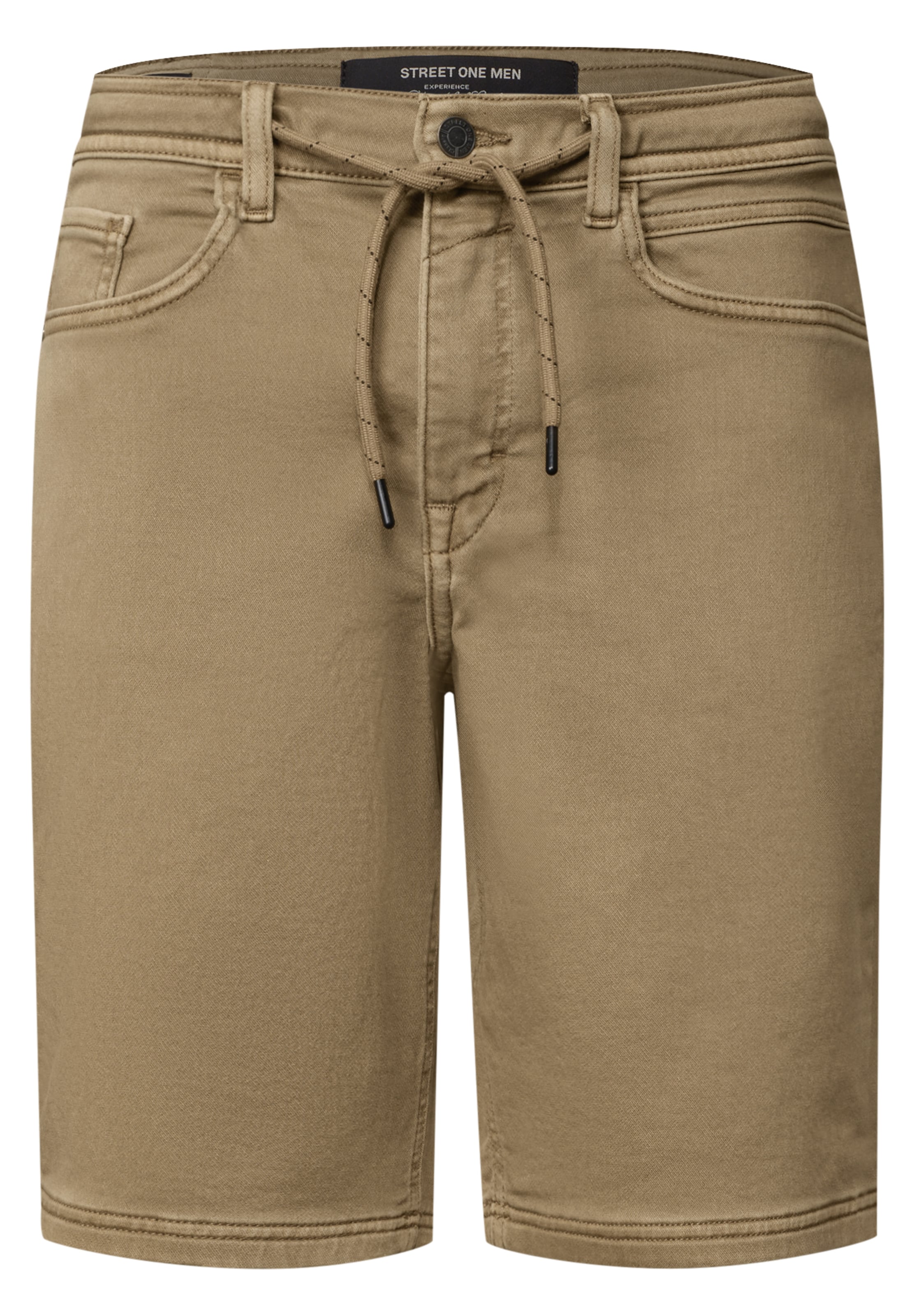 Street One MEN Chino Pants in Beige: front