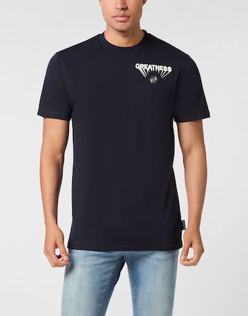 Philipp Plein Shirt 'Greatness' in Zwart: voorkant