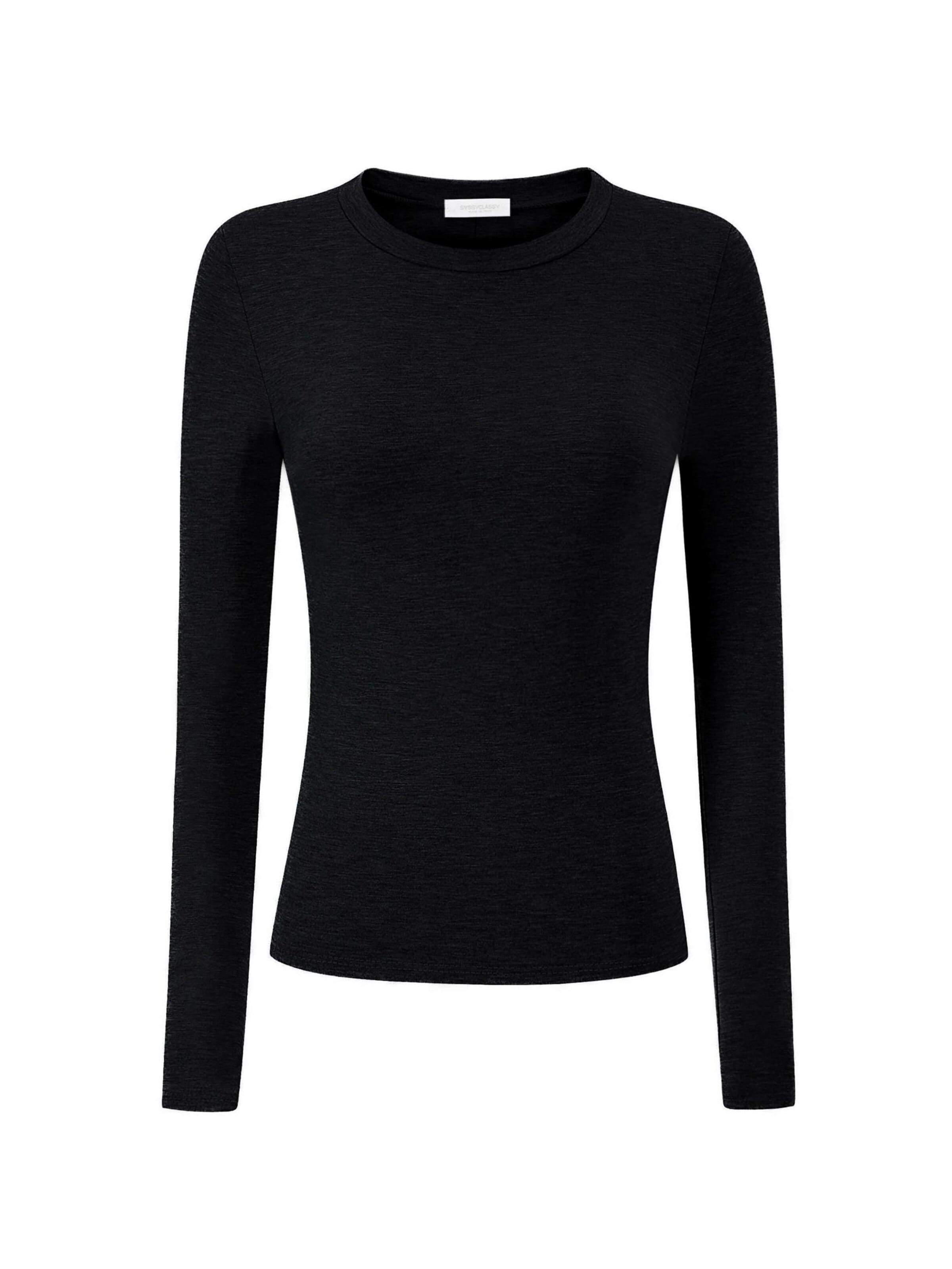 SASSYCLASSY T-shirt i svart: framsida