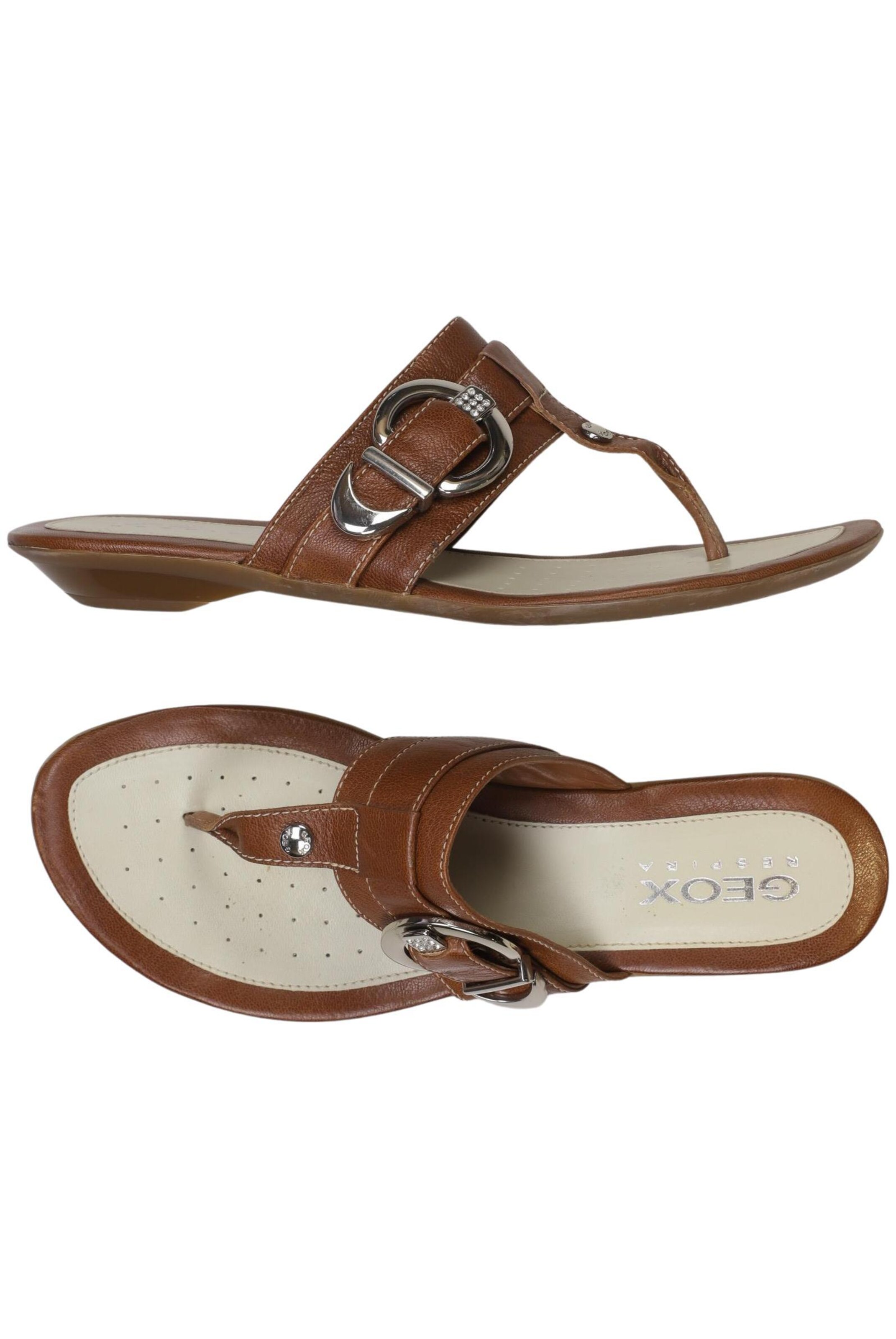GEOX Sandals & High-Heeled Sandals in 39 in Brown: front