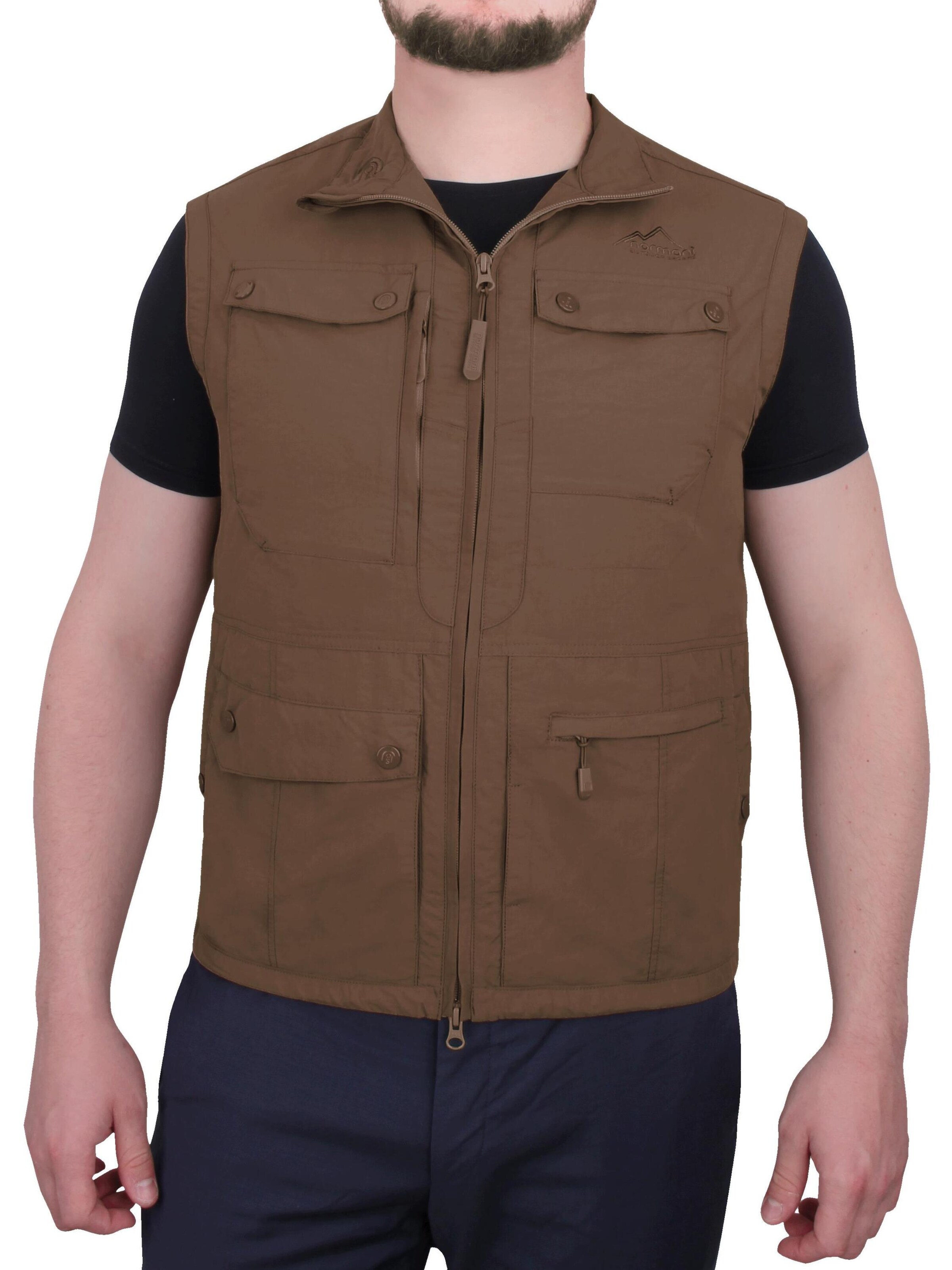 normani Sports vest 'Kudu' in Brown