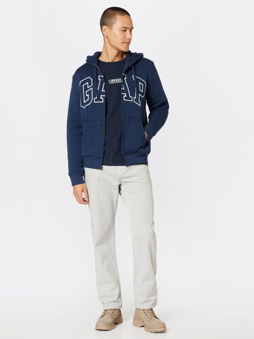 GAP Sweatjacke in Blau